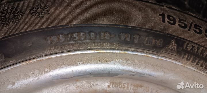 Continental ContiIceContact 195/55 R16 91T