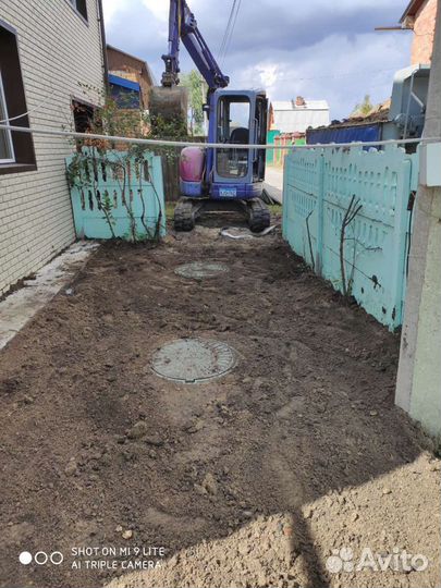 Выгребная яма септик канализация из бетонных колец