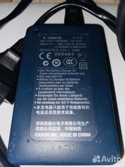 Зарядное устройство для фотоаппарата canon