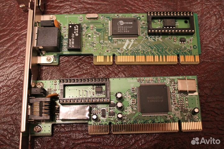 Сетевые карты Ethernet PCI 10/100/1000 Мбит/с