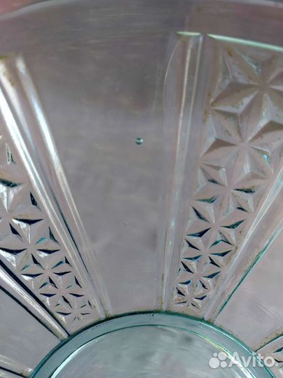 Салатник цветное стекло СССР