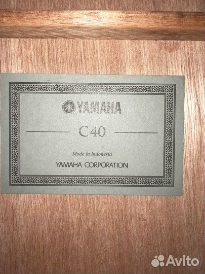 Гитара Yamaha C40