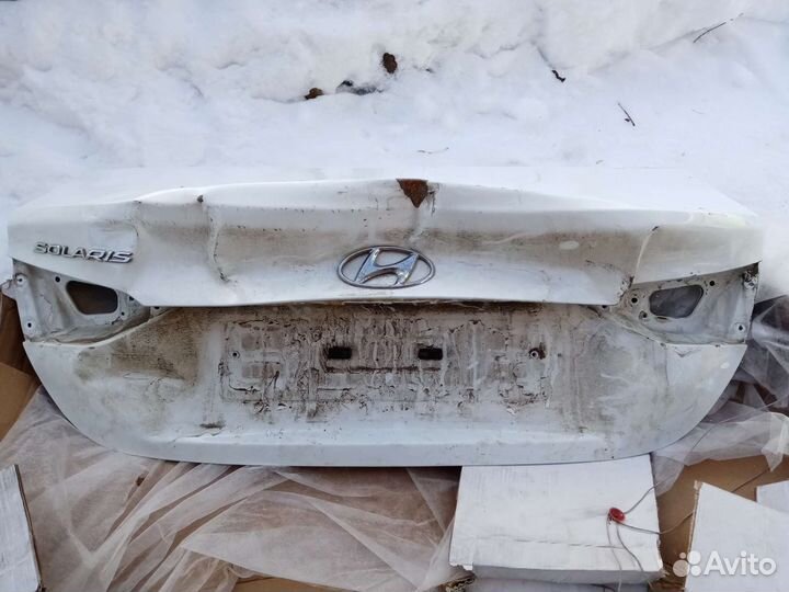 Продам крышку багажника hyundai solaris 2, 2020 г