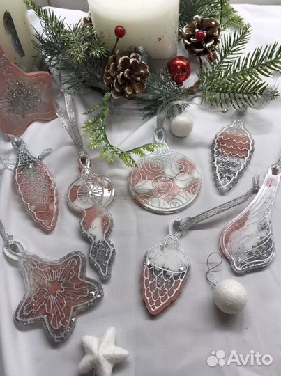 Новогодние игрушки ручной работы