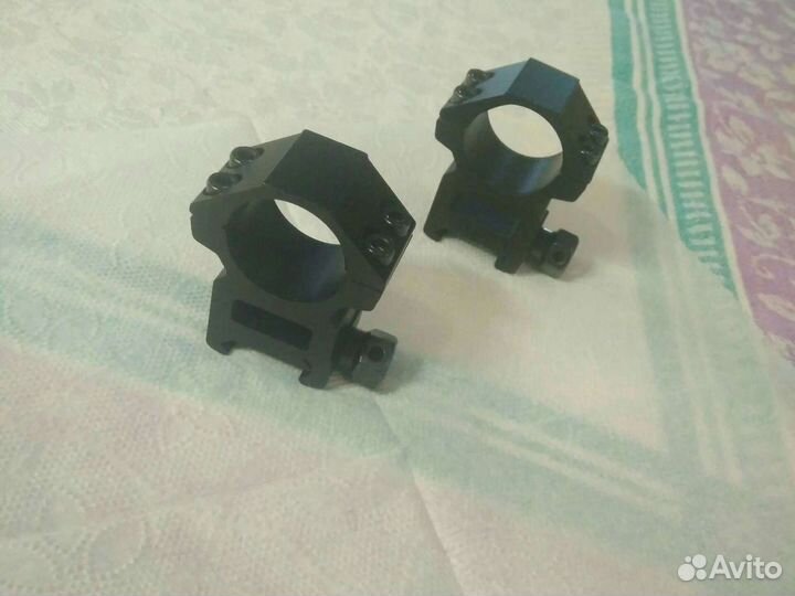 Кольца на вивер высокие 25,4 мм