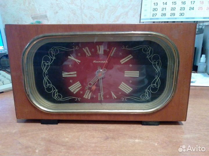 Часы настольные СССР