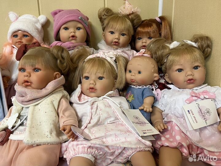 Куклы Llorens, Nines, Parina Pau, Antonio Juan