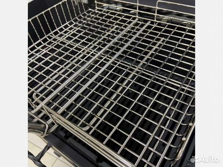 Решетка для барбекю усиленная 410х370мм