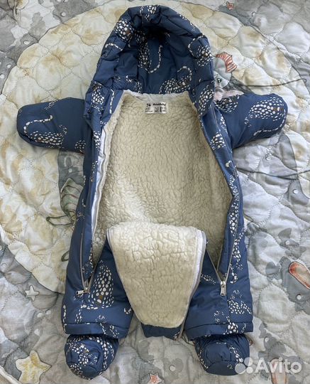 Зимний комбинезон для мальчика