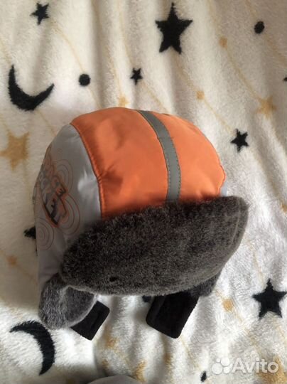 Шапка зимняя детская 52 размер