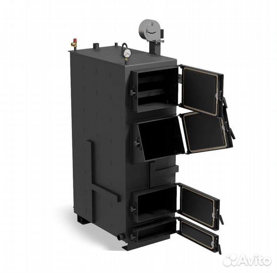 Твердотопливный котел длительного горения