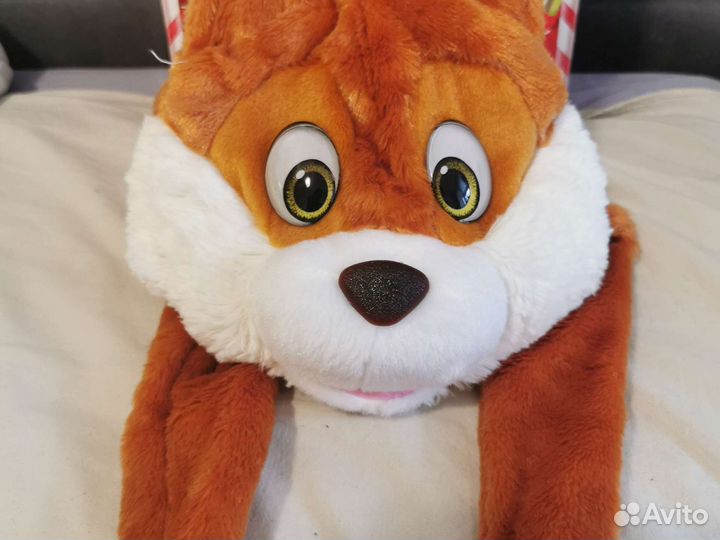 Новогодний костюм шапка Белка