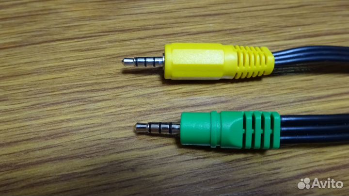 Аудио видео кабели Jack 3.5mm – 3 RCA и 1394 6рх4р