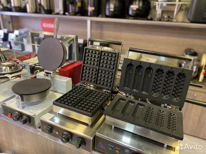 Вафельницы для тонких толстых гонконгских вафель