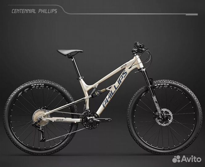 Горный велосипед двухподвес новый