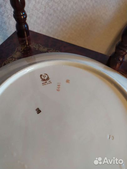 Тарелка Польша старинная