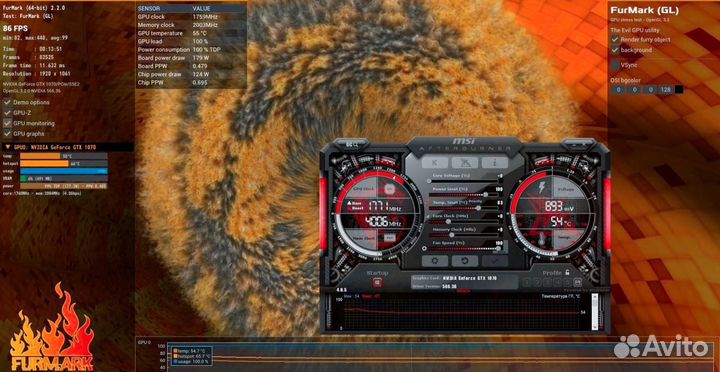 Видеокарта gtx 1070 8gb