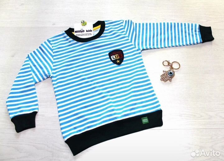 Лонгслив для мальчика на 4-9 лет