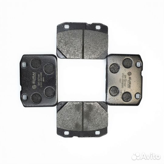 Колодки тормозные Лада 2101-2107
