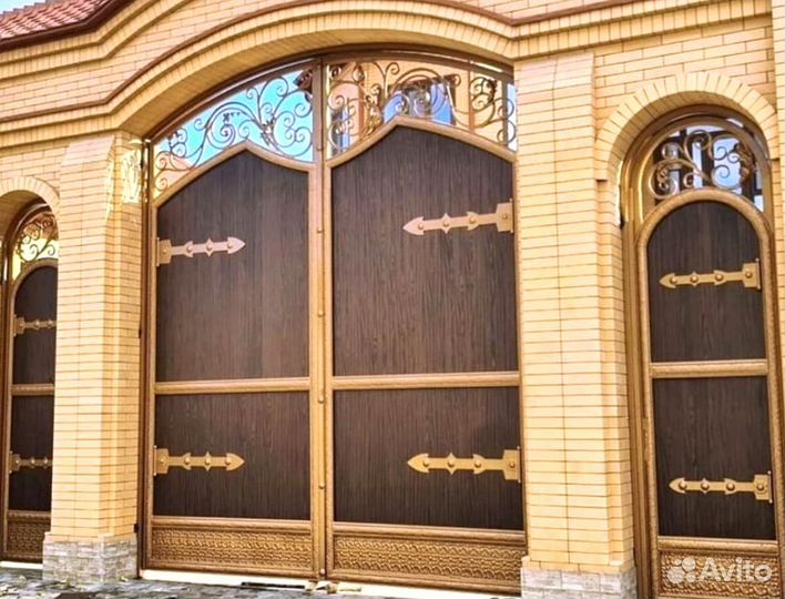 Кованные ворота