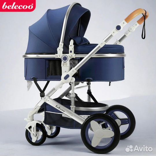 Детская коляска 2 в 1. В коробке