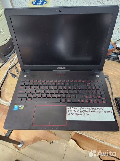 Игровой ноутбук Asus