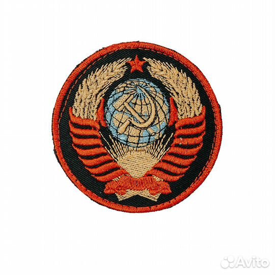 28304 Патч, шеврон с вышивкой для одежды. На липуч