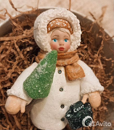 Авторская ватная игрушка