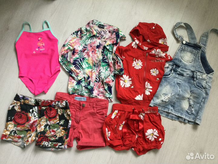 Вещи110-116 пакетом на девочку vip