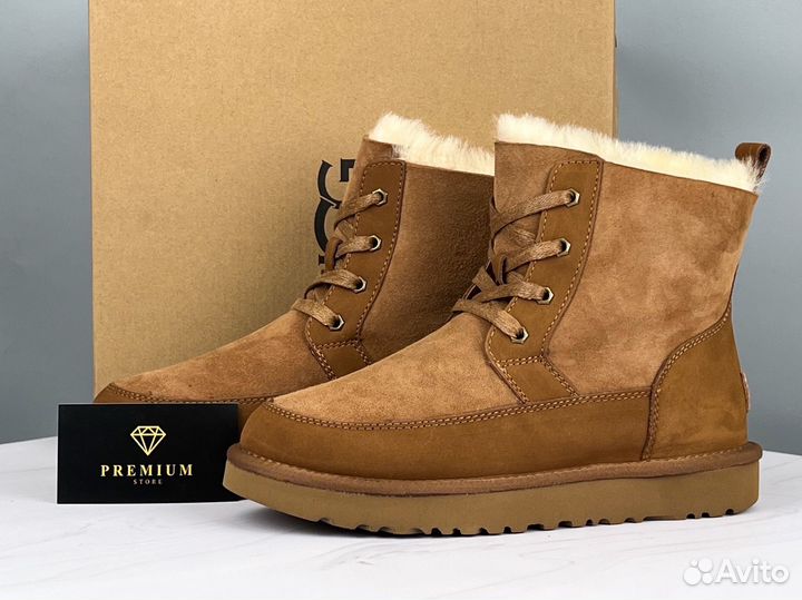 Ботинки женские UGG Lina угги меховые