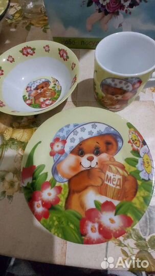 Набор детской посуды