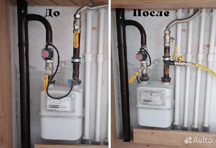 Подключение газовой плиты