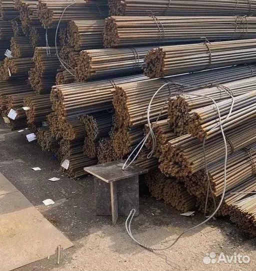 Арматура, профильные трубы. Объём