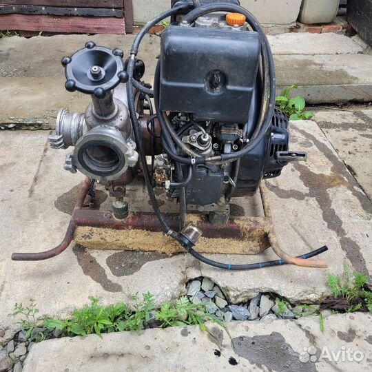 Высоконапорная мотопомпа мп600