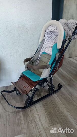 Санки-коляска Ника