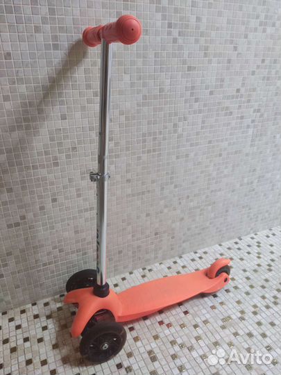 Самокат детский трехколесный бу