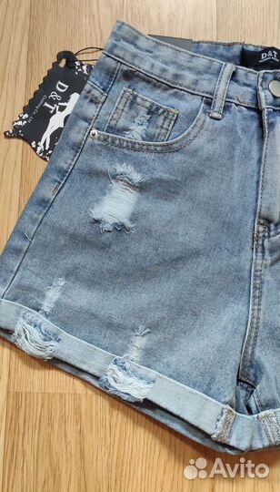 Женские джинсовые шорты новые