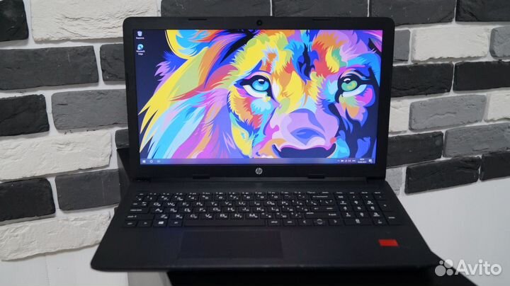 Игровой HP, Ryzen 3, 8GB, SSD, Full HD, гарантия