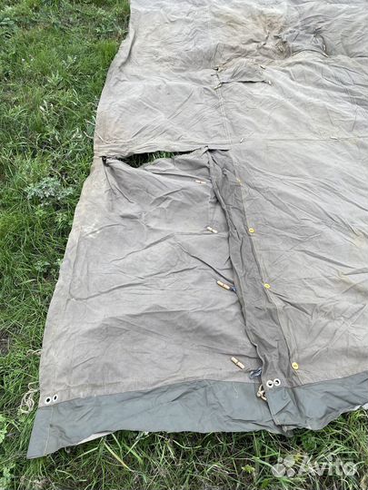 Палатка немецкая брезент б/у