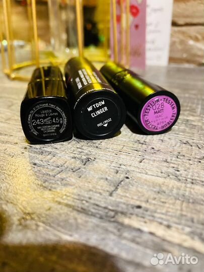 Помады nyx, inglot, ciate, gosh