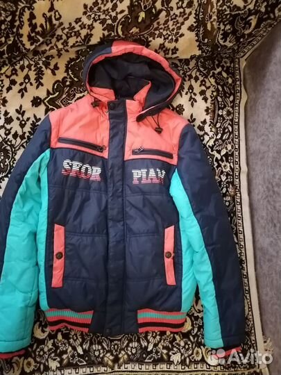 Куртка детская демосезонная рост 158