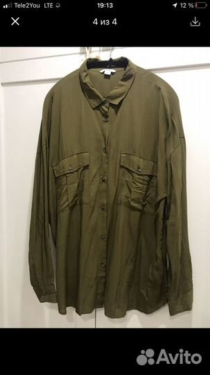 Рубашка из вискозы