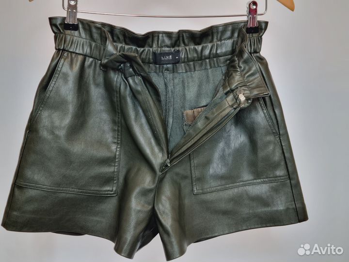 Шорты экокожа 44 р