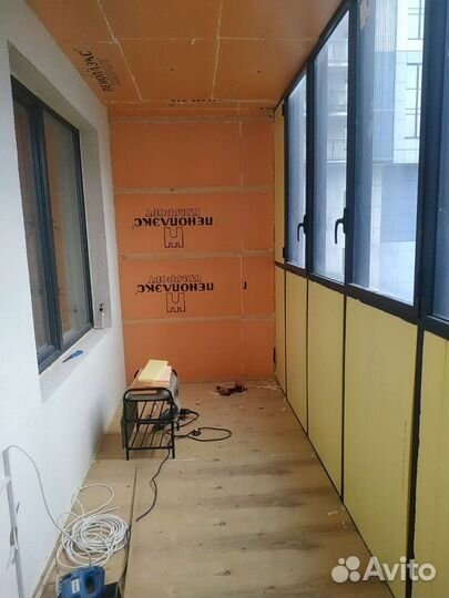 Утепление и отделка, Остекление балконов лоджий