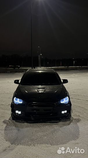 Туманки mitsubishi lancer 10