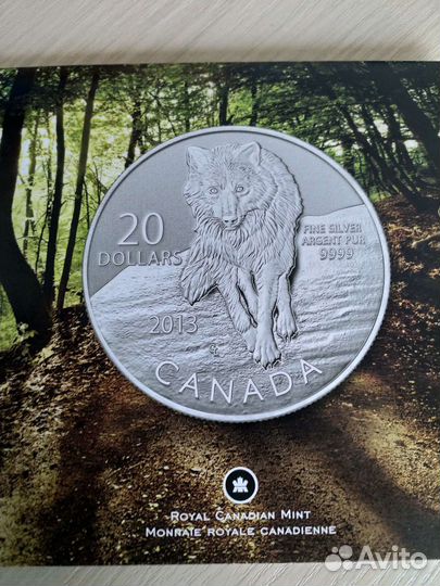 Монета Канада 20