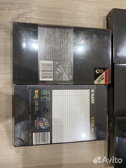 Видеокассеты новые Svhs