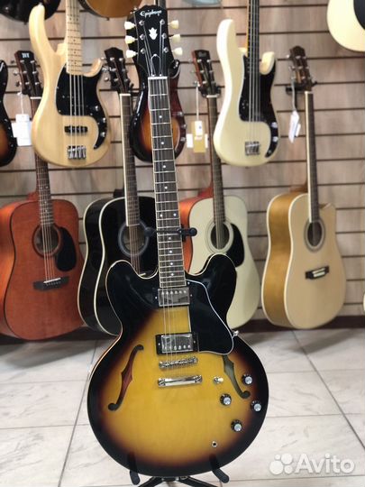 Epiphone ES-335 полуакустическая электрогитара