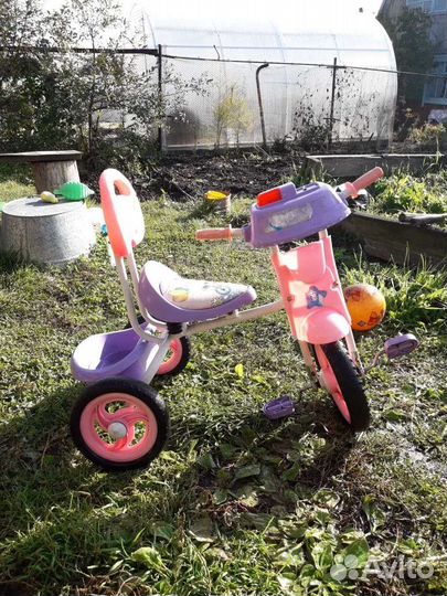Детский трехколесный велосипед бу