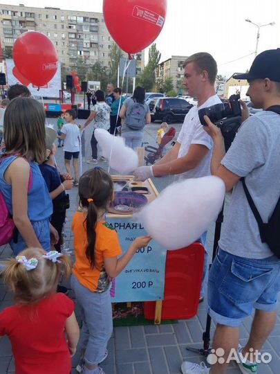 Сладкая вата на ваш праздник